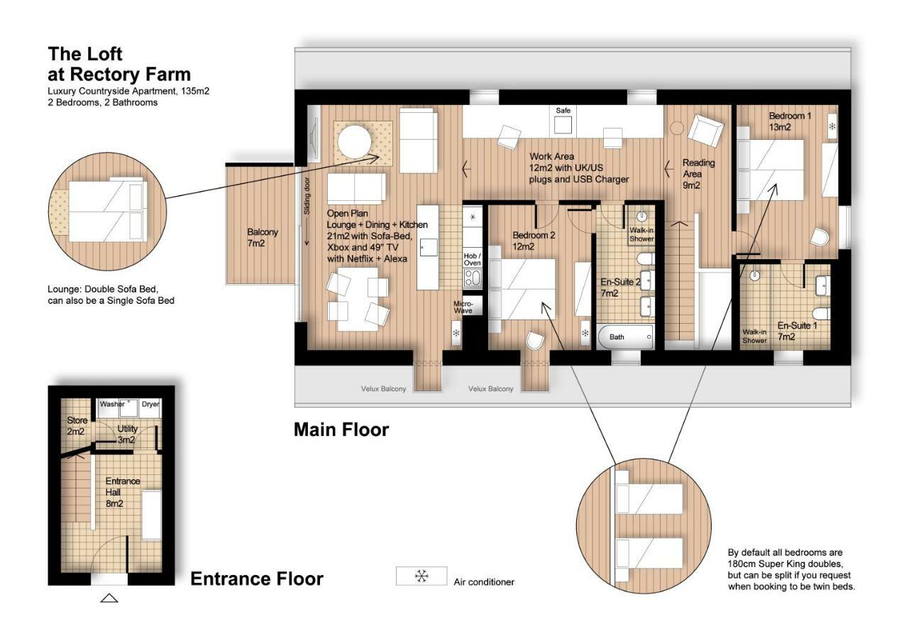 The Loft : Luxury Countryside Retreat For Family & Friends Villa Clipston  Exterior photo